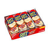 Nabisco Ritz Crackers w/Peanut Butter 8 Ct Single Serve Left Picture